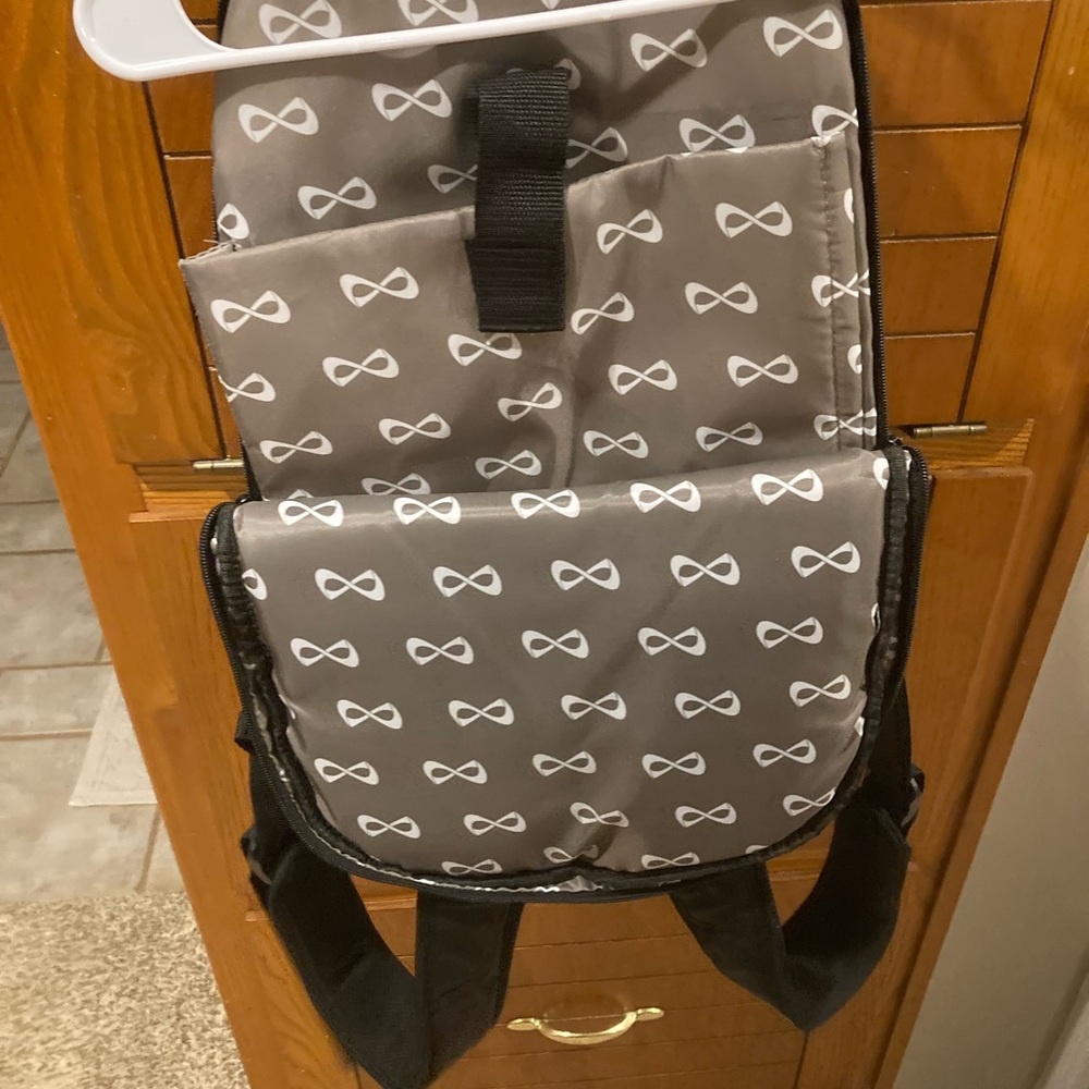 NFINITY Black Backpack with white Logo - Picture 9 of 13
